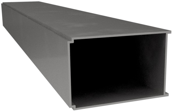 Produktbild UFK 075 050  -  Unterflur-Kanal 1-zügig, aus Aluminium, 50x75x2000mm